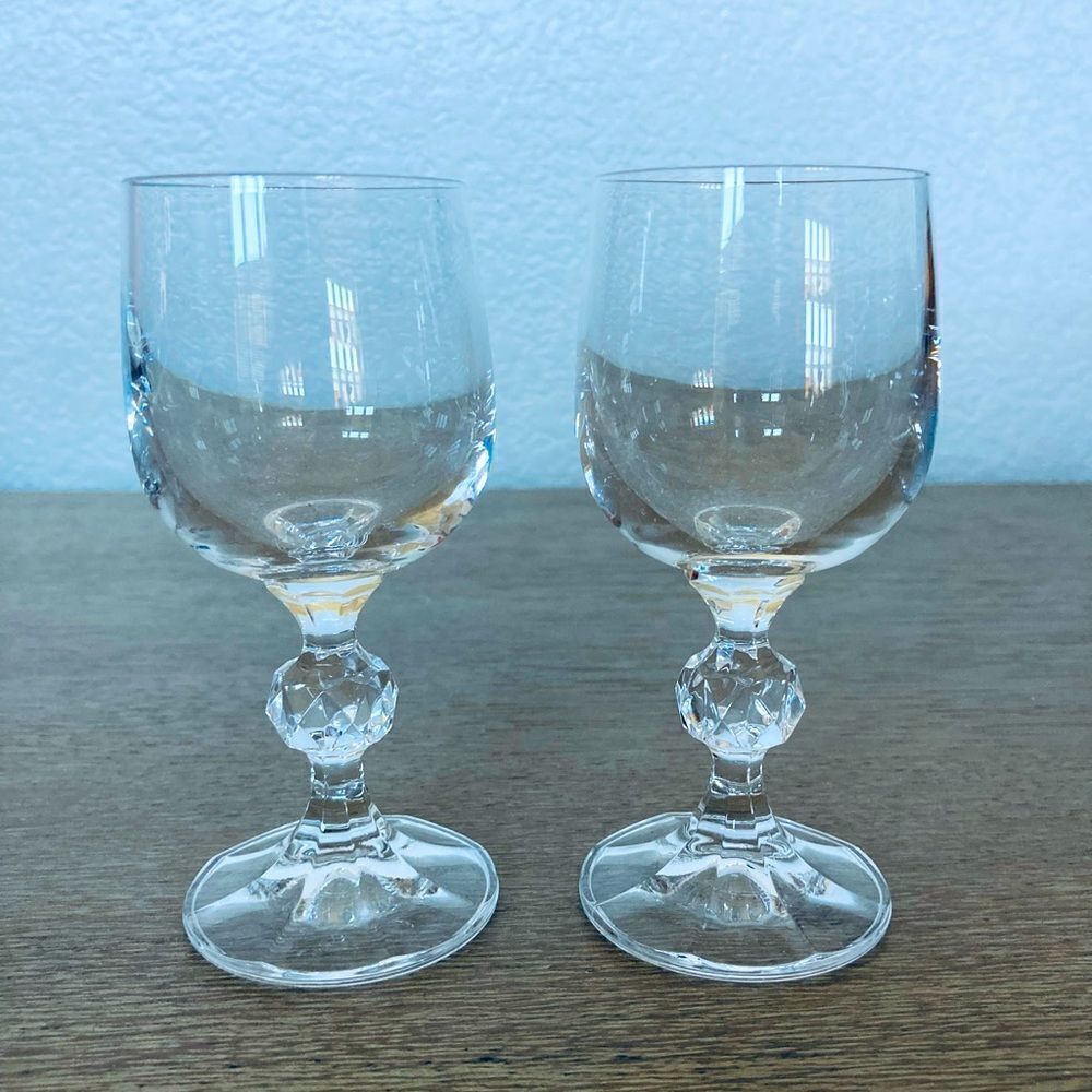 Miniature Wine Glasses Set